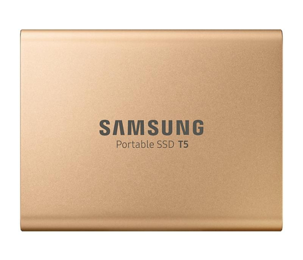 Samsung Portable SSD T5 500GB USB 3.1 Złoty - 490283 - zdjęcie 3